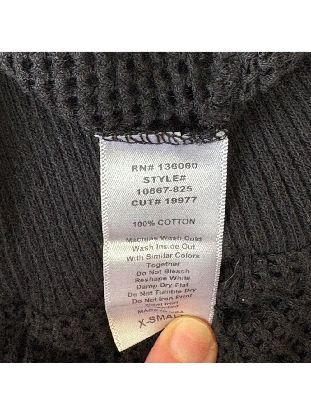PROJECT SOCIAL T WOMENS BE REAL SWEATER MESH SHEER TANK - BLACK - Picture 5 of 6